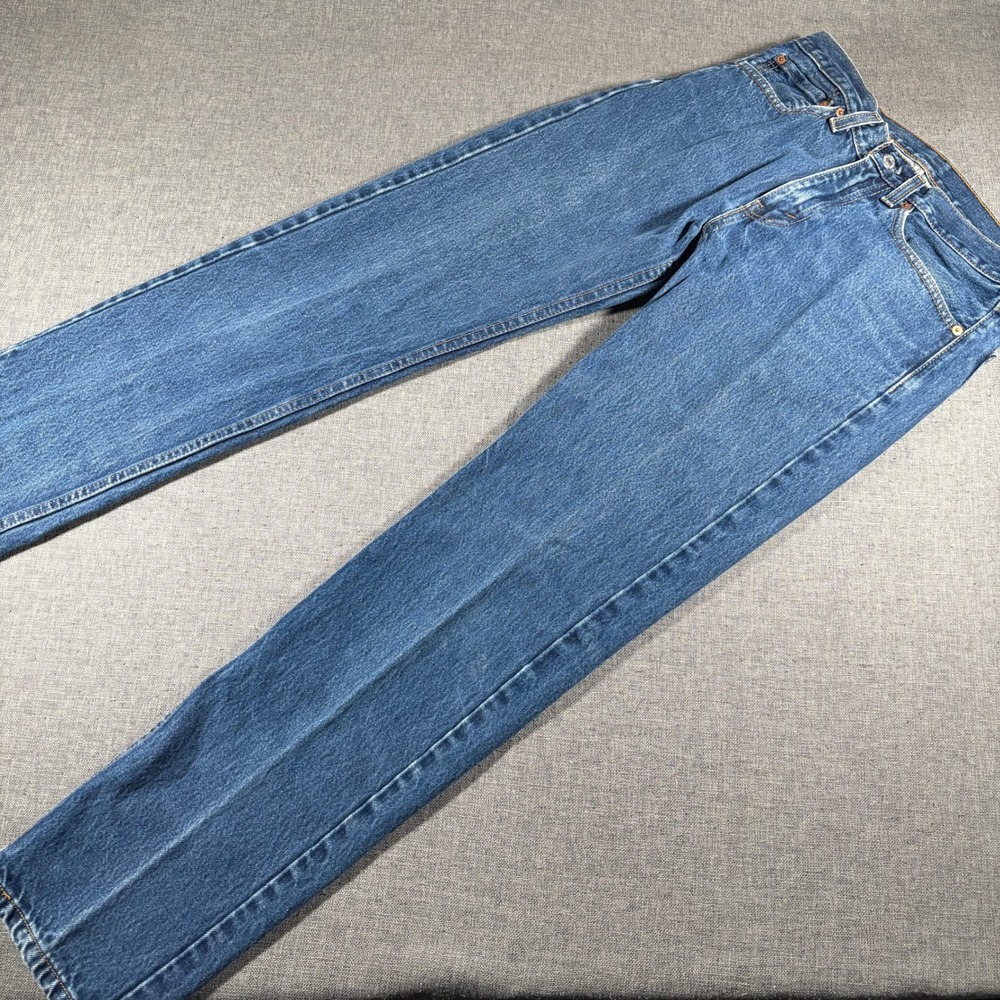 Levi's 505 Regular Fit Jeans Mens 31x34 Blue Straight Leg Denim Pants